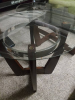 Sofa couch and three-piece table set