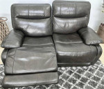 Ashley Furniture Leather power reclining Sofa/Loveseat