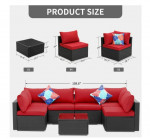 New in box 7 Pcs Patio Sofa Set!