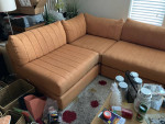 Sectional Sofa and Ottoman