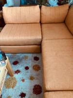 Sectional Sofa and Ottoman