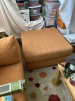 Sectional Sofa and Ottoman