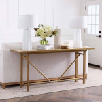 Details by Becki Owens Fern Natural Wood Sofa Table