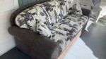 Sofa, Utah Rustic Furniture by Bradley’s 2-tone custom print