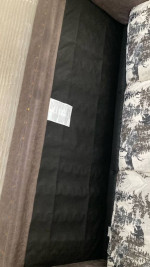Sofa, Utah Rustic Furniture by Bradley’s 2-tone custom print