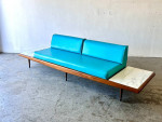 Adrian Pearsall Style Marble Floating Long Gondola Sofa