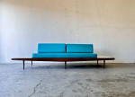 Adrian Pearsall Style Marble Floating Long Gondola Sofa