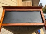 Knut Saeter for Vatne Mobler Leather and Rosewood Sofa.