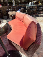 Curved Outdoor Sofa