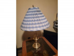 Sofa, love seat and lamp