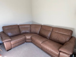 4 pc sectional sofa (with one recliner)