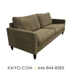 Crate & Barrel Modern Two Cushion Sofa (Was 1499)