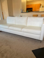 Natuzzi Leather Sofa and 2 Chairs