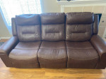 Ashley MCAdoo power reclining sofa for sale