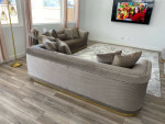 Beautiful new sofa set!