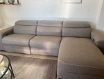 reclining sofa and chair