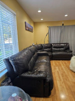 Sectional sofa 5 pcs, 3 recliners