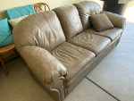 Leather sofa