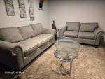 Nice sofa and loveseat