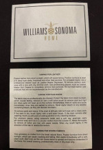 Price Reduced - William Sonoma Sofa - Bedford