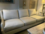 Universal Furniture Love Joy Bliss Manhattan Sofa in Smoke On Water