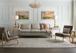 Universal Furniture Love Joy Bliss Manhattan Sofa in Smoke On Water