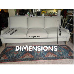 Universal Furniture Love Joy Bliss Manhattan Sofa in Smoke On Water
