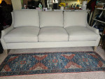 Universal Furniture Love Joy Bliss Manhattan Sofa in Smoke On Water