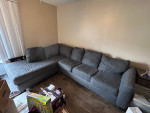 LARGE SECTIONAL COUCH WITH PULL OUT QUEEN SIZE SOFA BED FOR 500