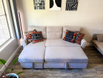 Beautiful Light Gray Sofa