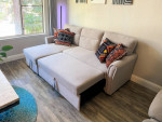 Beautiful Light Gray Sofa