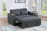 Convertible Sofa W/ Cup Holders- Available in 2 colors-On sale now