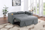 Convertible Sofa W/ Cup Holders- Available in 2 colors-On sale now