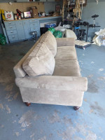 Pier 1 arm sofa