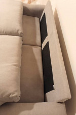 Gray Fabric Sofa