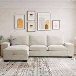 Convertible Sectional Sofa,L Shaped Couch