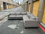 🥹FREE DELIVERY🥹 L-Shaped Sectional Sofa