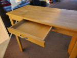 Entryway sofa table