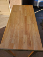 Entryway sofa table