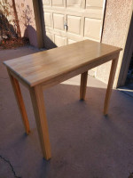 Entryway sofa table