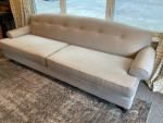 Custom camel back couch/Sofa
