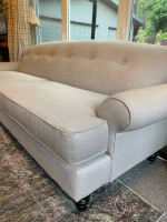 Custom camel back couch/Sofa