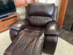 Leather sofa