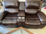 Leather sofa