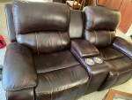Leather sofa