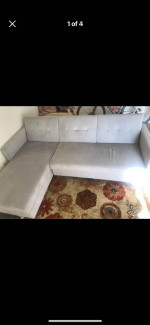 Sectional Sofa+Bed—pick up 31Mar ONLY
