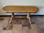 Solid wood sofa table