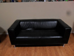 IKEA Leather Sofa/Loveseat
