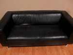 IKEA Leather Sofa/Loveseat