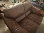 La-Z-Boy leather sofa